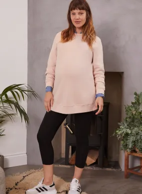 Holly Organic Cotton Maternity Sweatshirt