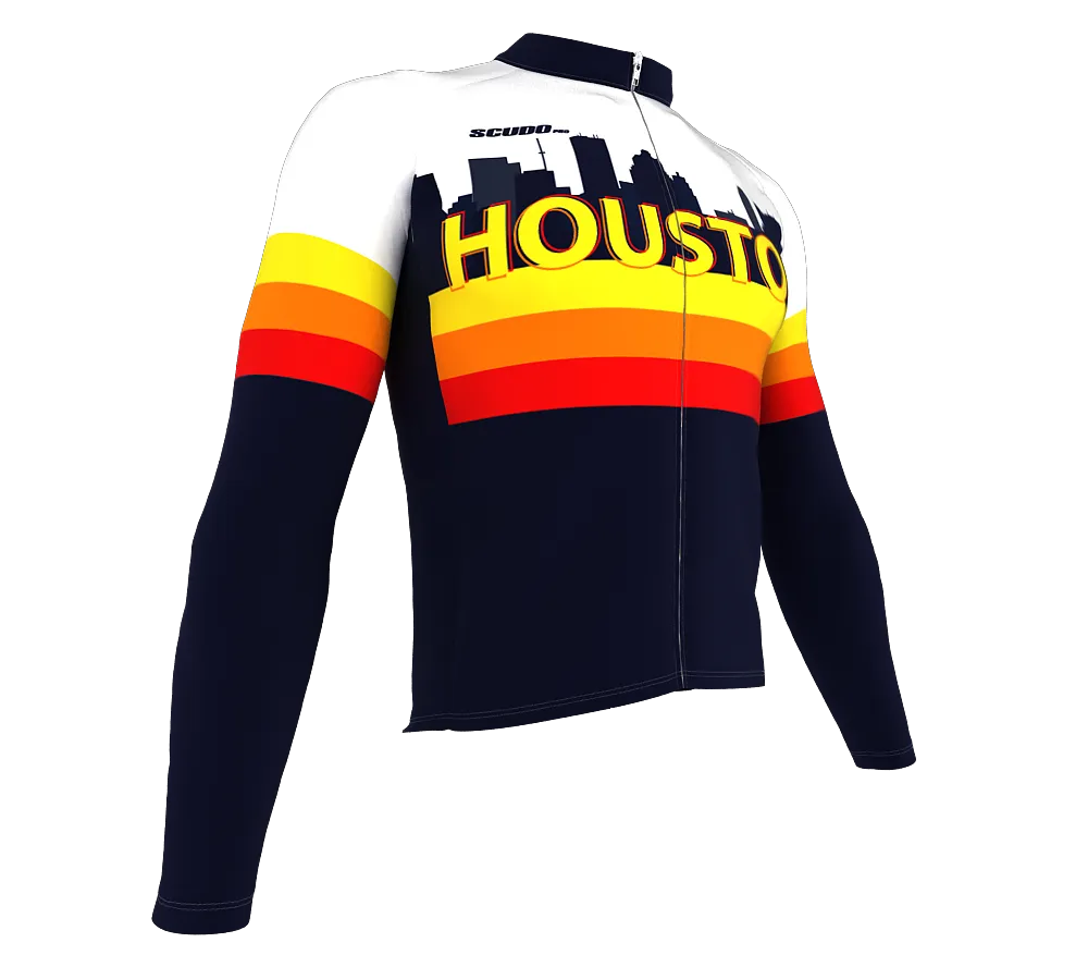 Houston | Pro Thermal Long Sleeve Cycling Jersey | Men and Women