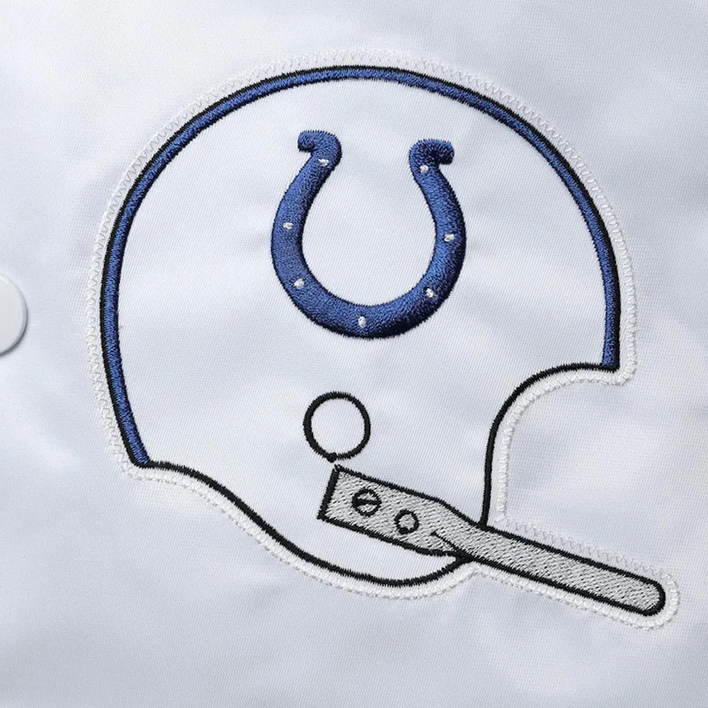 Indianapolis Colts The All-American Full-Snap Retro Jacket