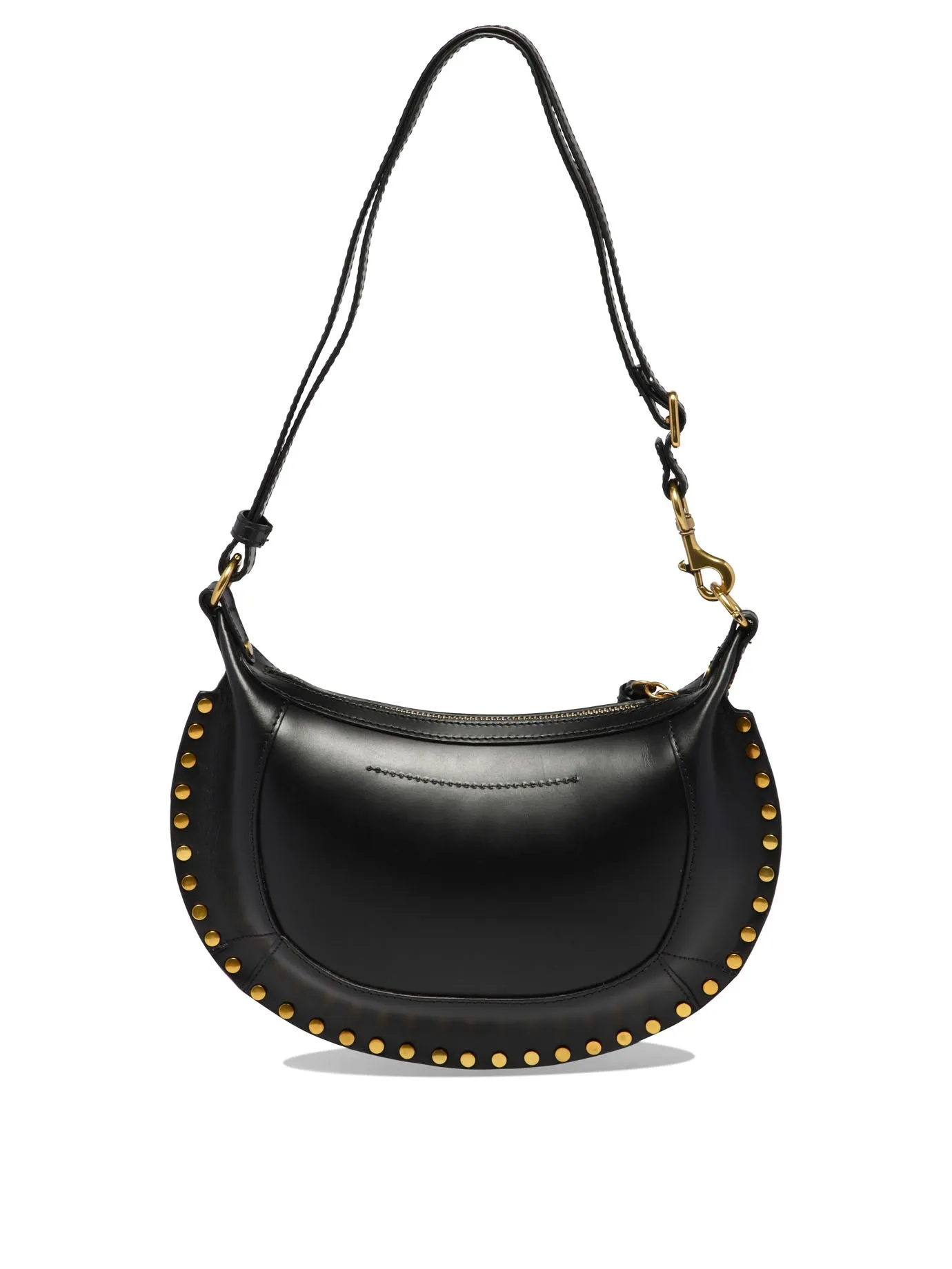 ISABEL MARANT Mini Oskan Moon Leather Shoulder Bag