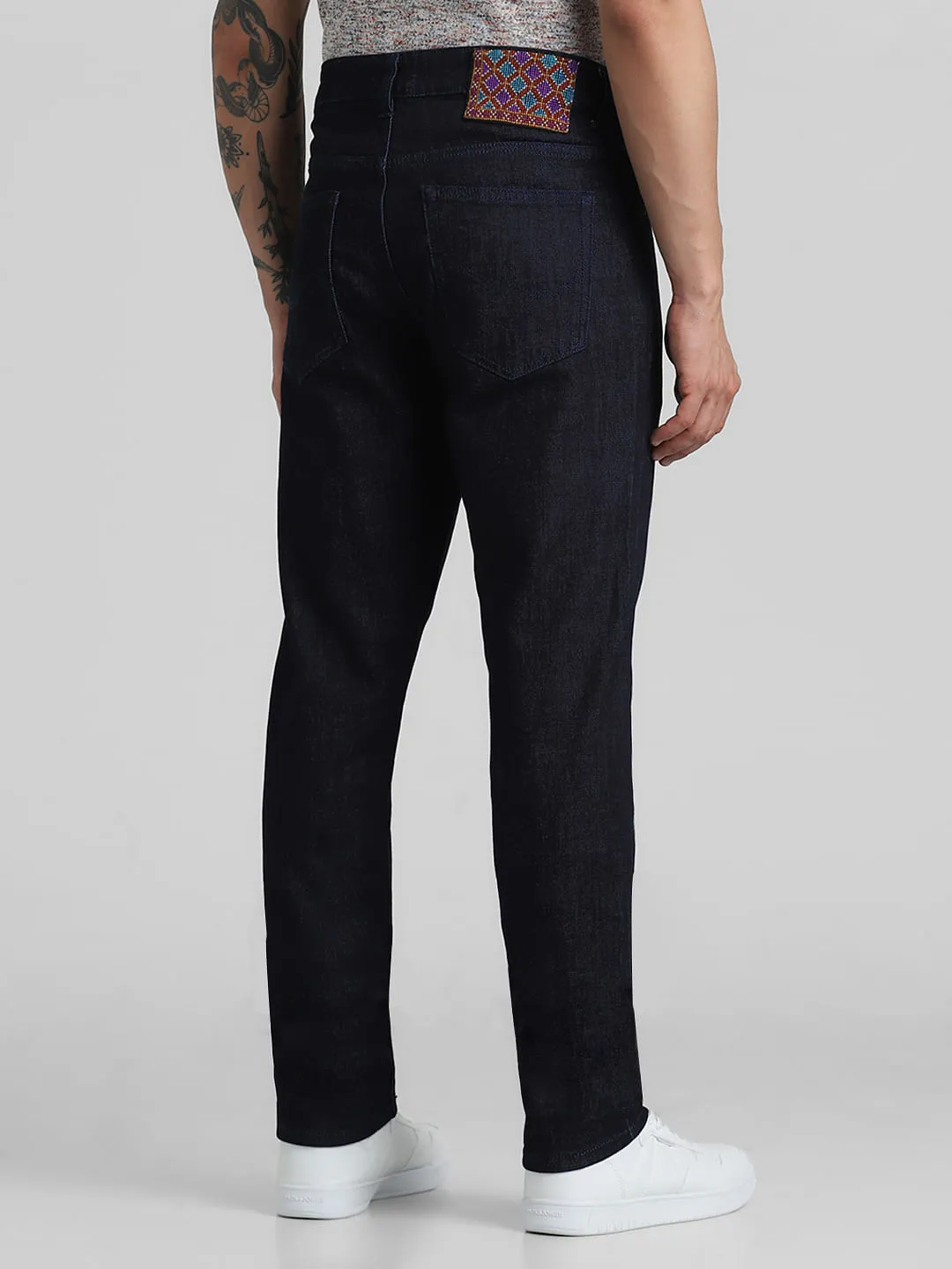 JACK&JONES X KUTCH DARK BLUE GLENN SLIM FIT JEANS