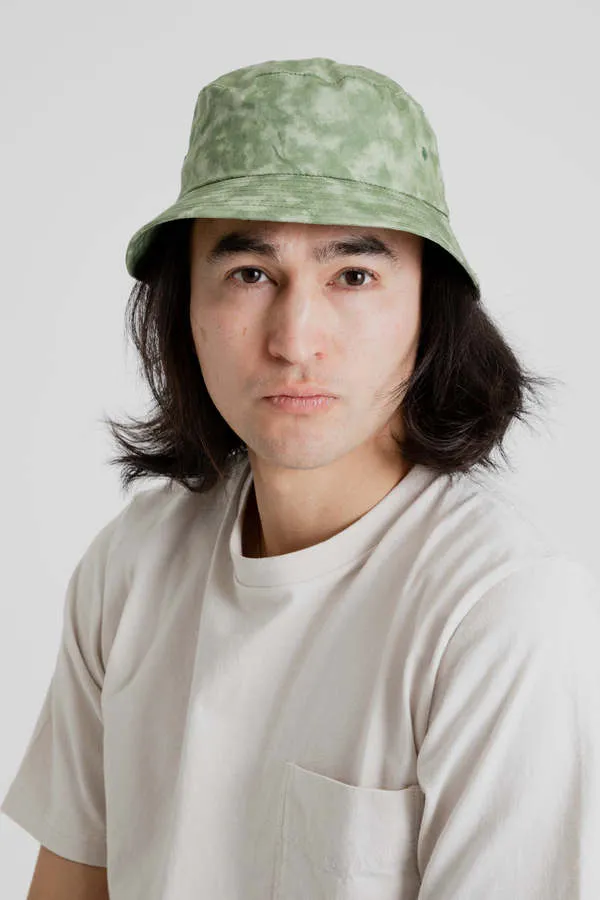 Japanese Cotton Bucket Hat - Cloudy Green