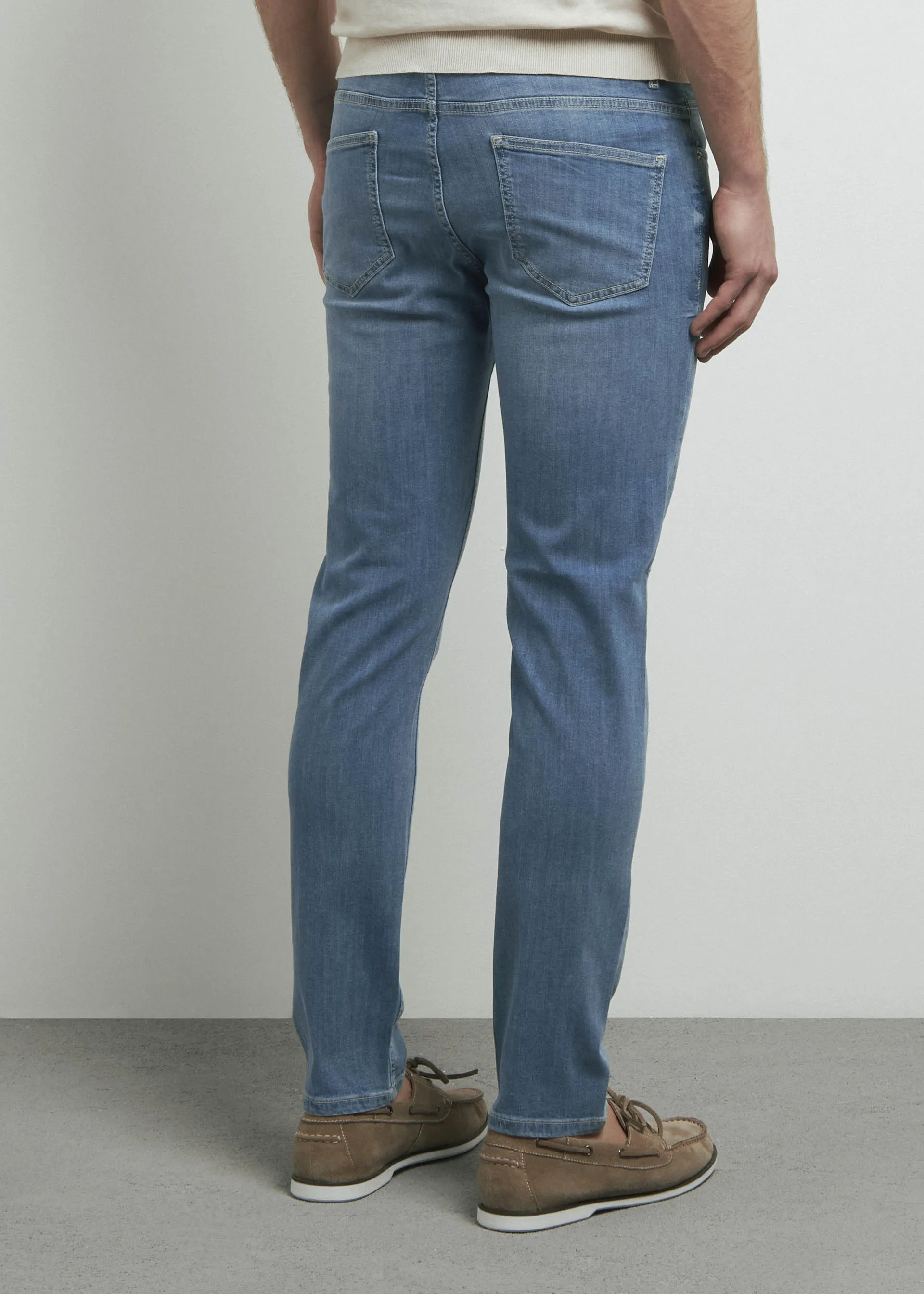 Jeans slim effetto lavato