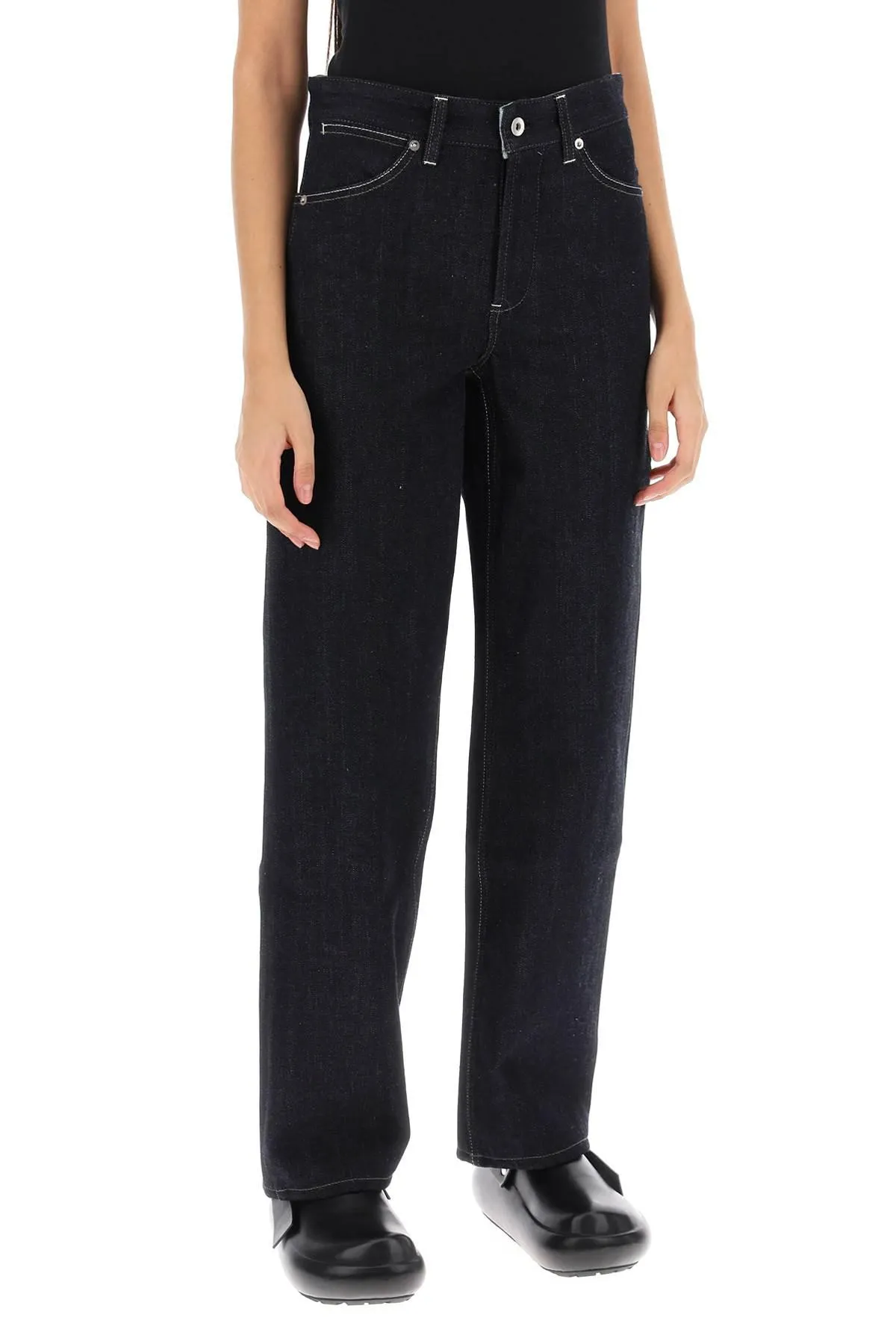 Jil Sander    Jil Sander Brushed Back Jeans