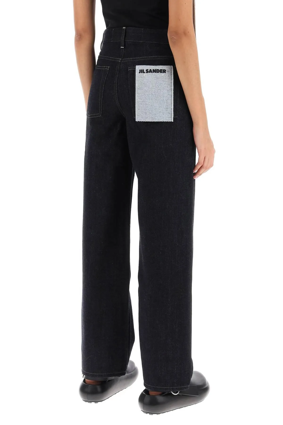 Jil Sander    Jil Sander Brushed Back Jeans