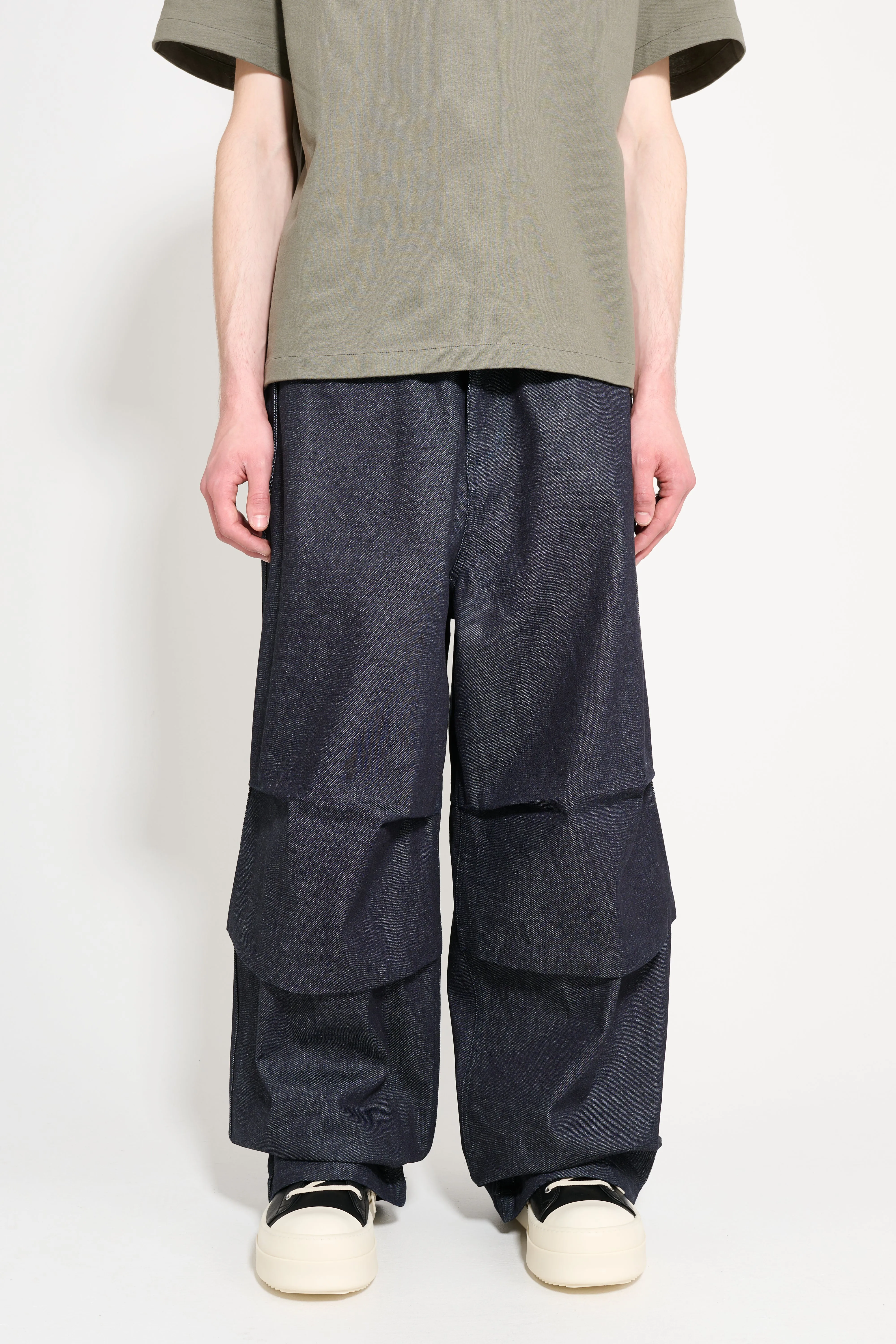 Jil Sander Loose Denim Trousers Magnet