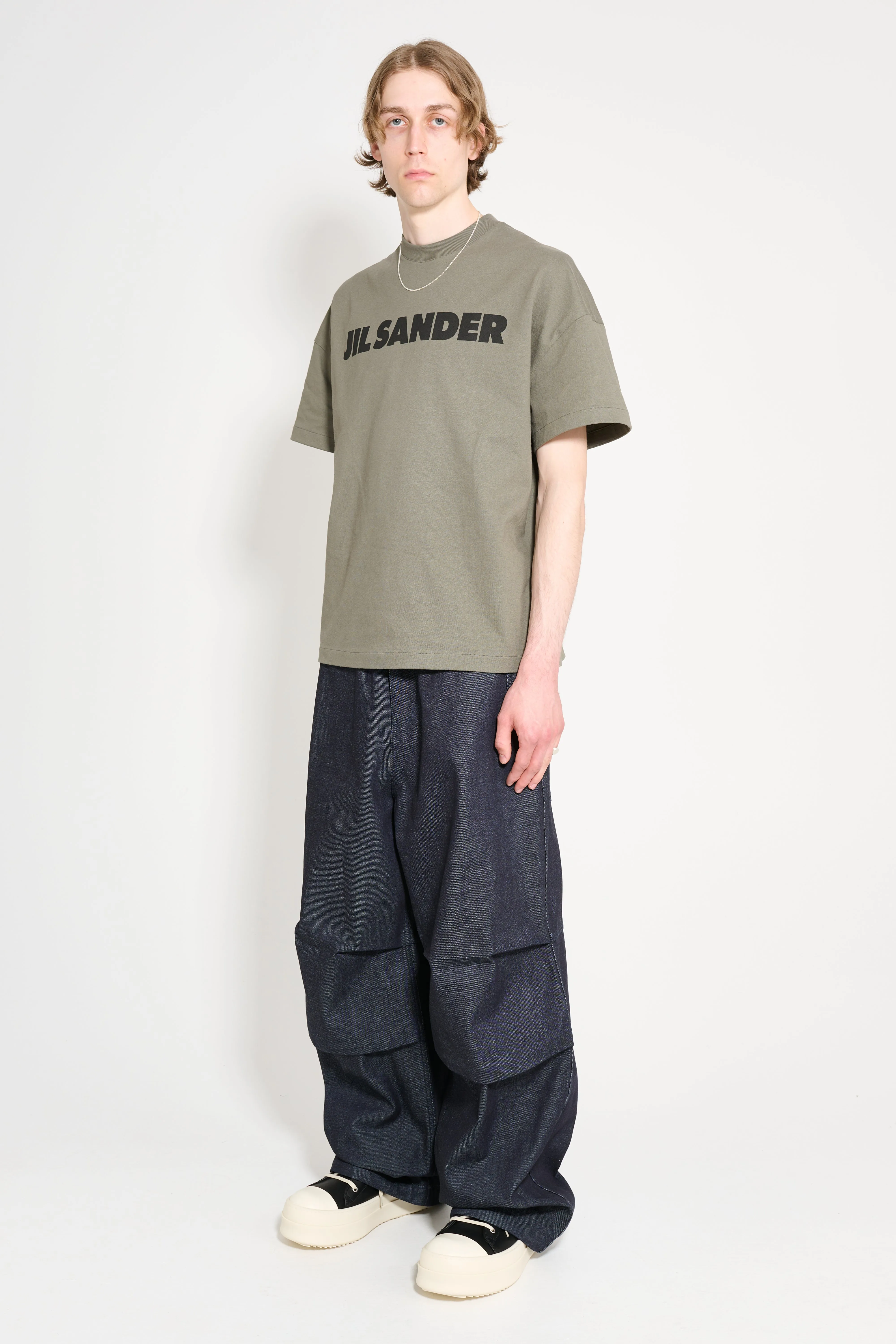 Jil Sander Loose Denim Trousers Magnet