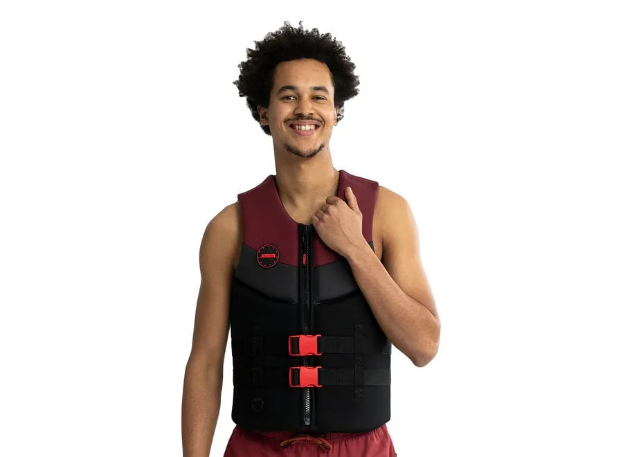 Jobe Neoprene Vest Men's Burgundy