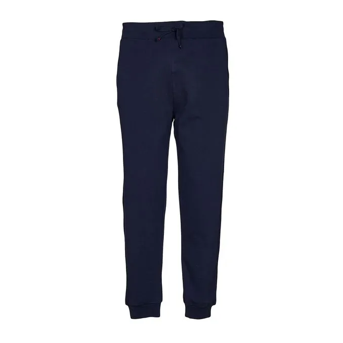 JOGGER IN FLEECE Man Navy