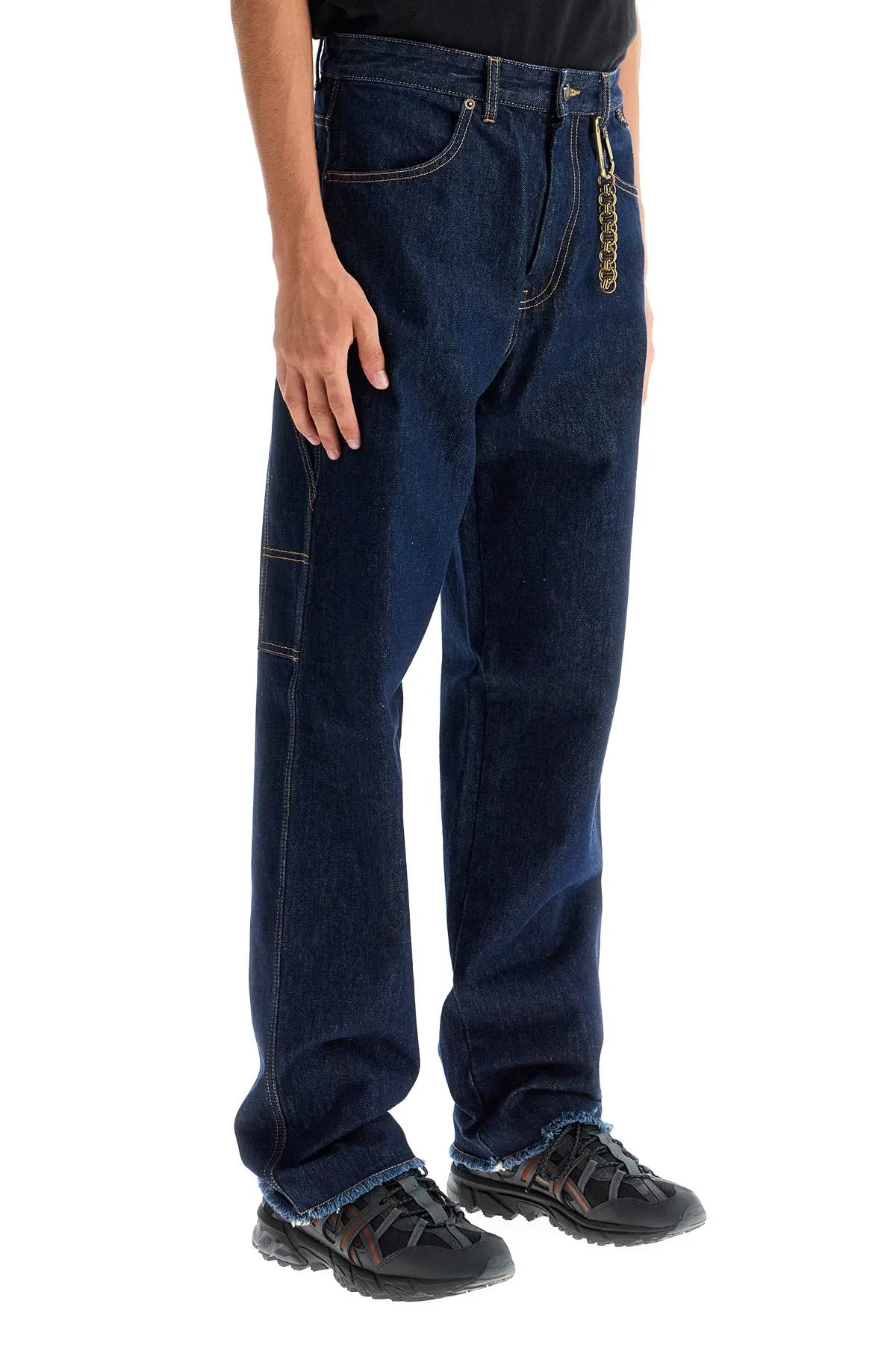 john's worker jeans for MTR01 DBL03 005501 RAW BLUE DENIM