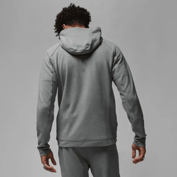 Jordan - Men - Statement Air Full-Zip Hoodie - Dk Grey Heather/Black