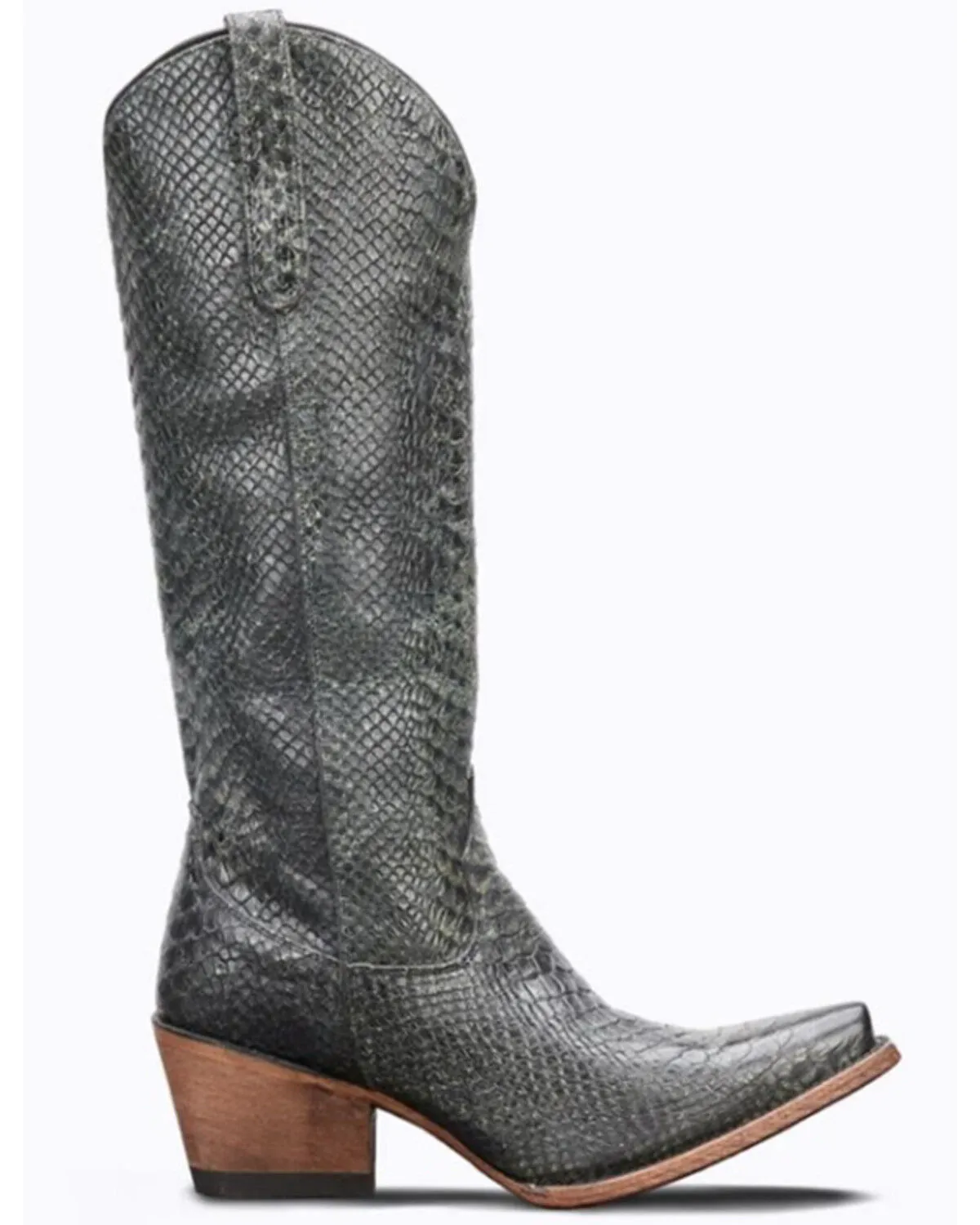 Junk Gypsy By Lane Women's Highway Snake Print Western Boot - Snip Toe