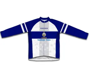 Kansas Flag Winter Thermal Cycling Jersey