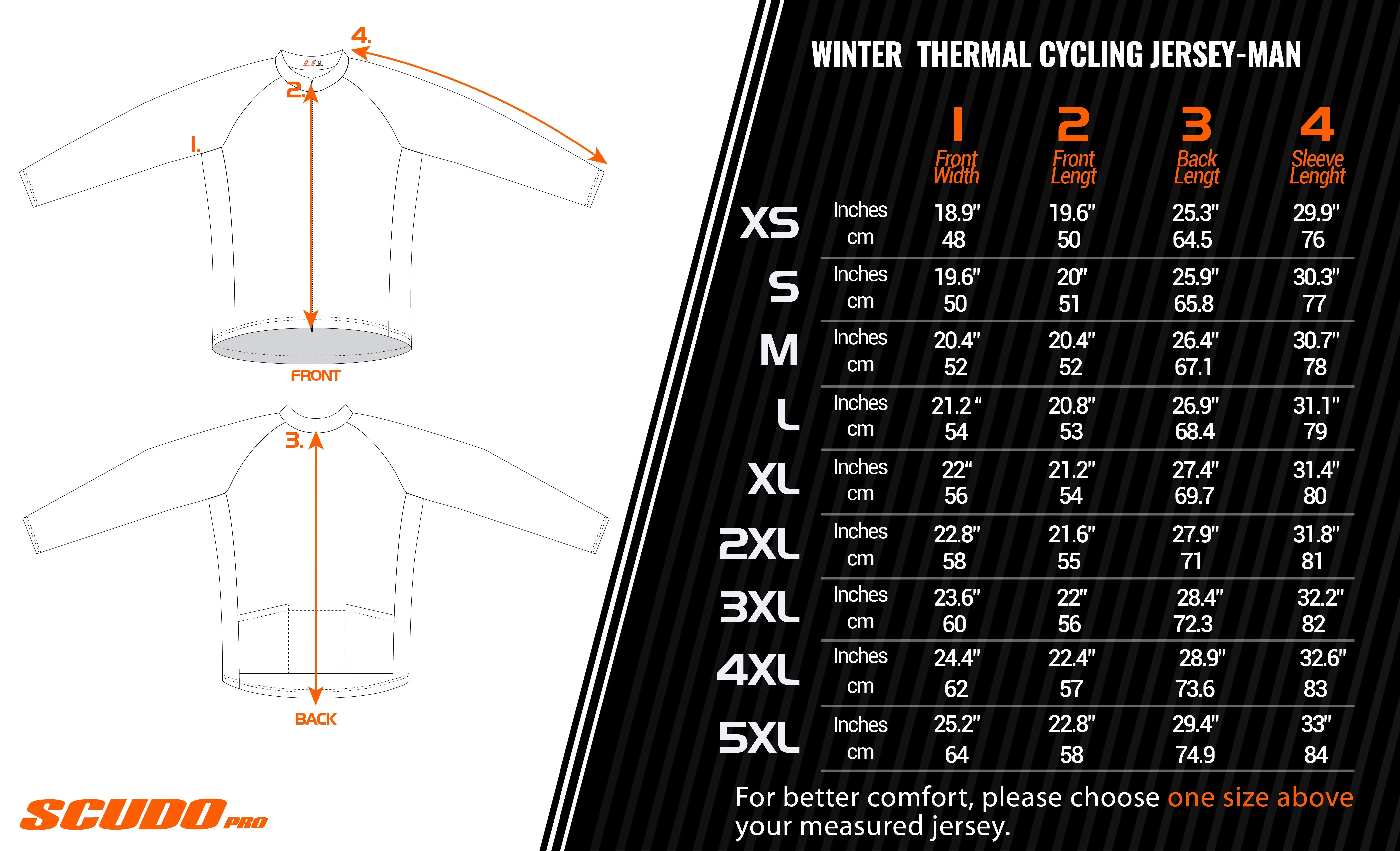 Keep Calm and Ride On Navy Winter Thermal Cycling Jersey