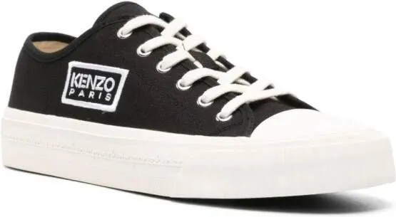 Kenzo Foxy canvas sneakers Black