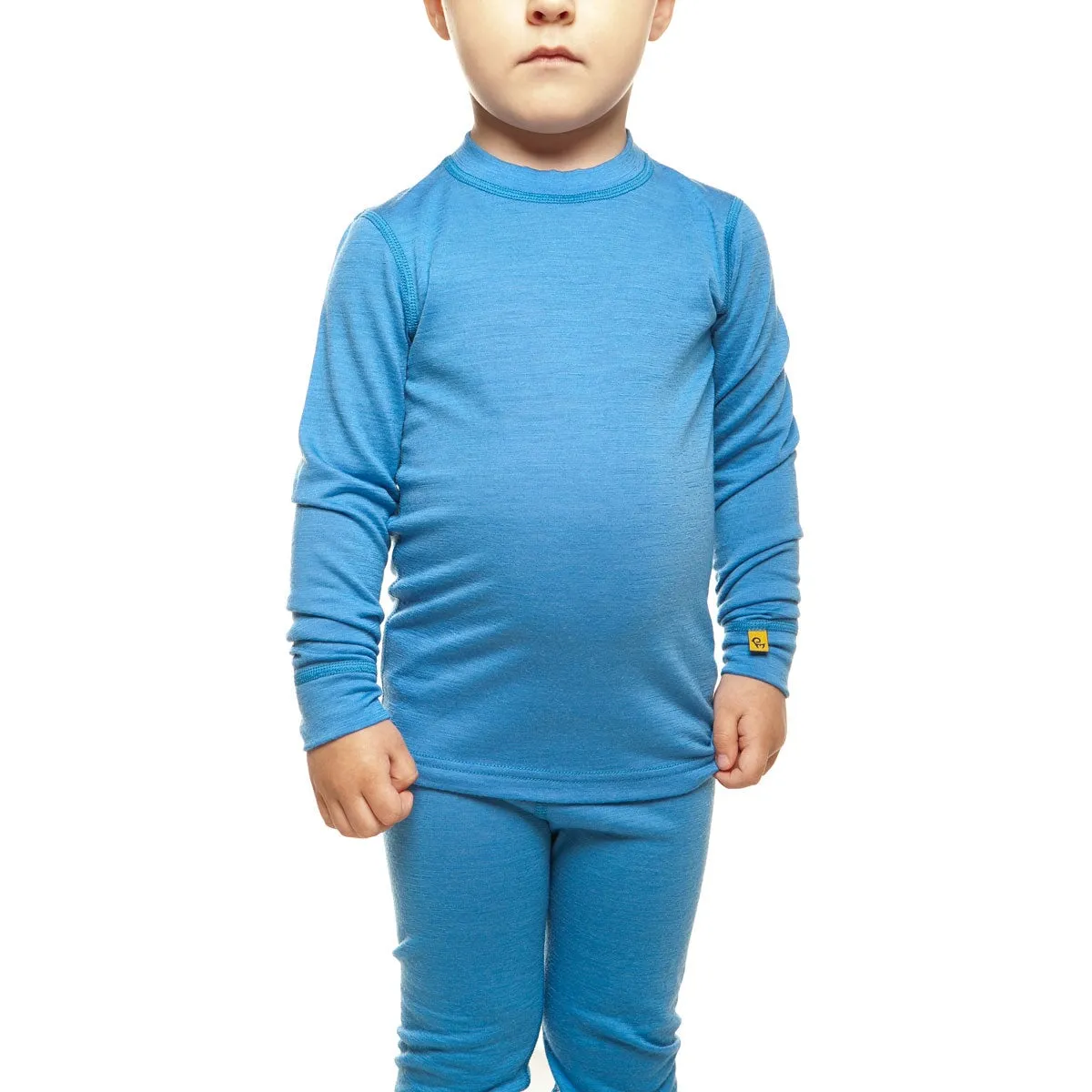 Kids' 160 Thermal Long Sleeve Crew Light Blue