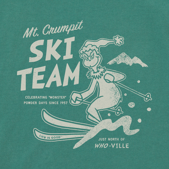 Kids Mt Crumpit Ski Team Long Sleeve Crusher Tee