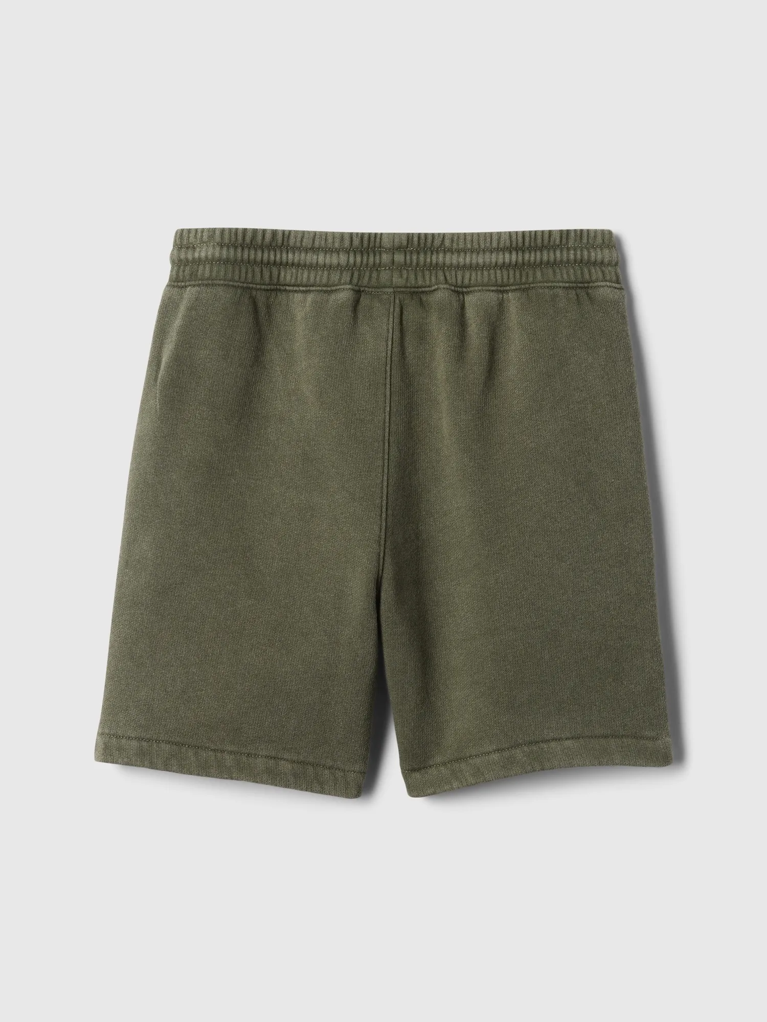 Kids Washed-Fleece Pull-On Shorts