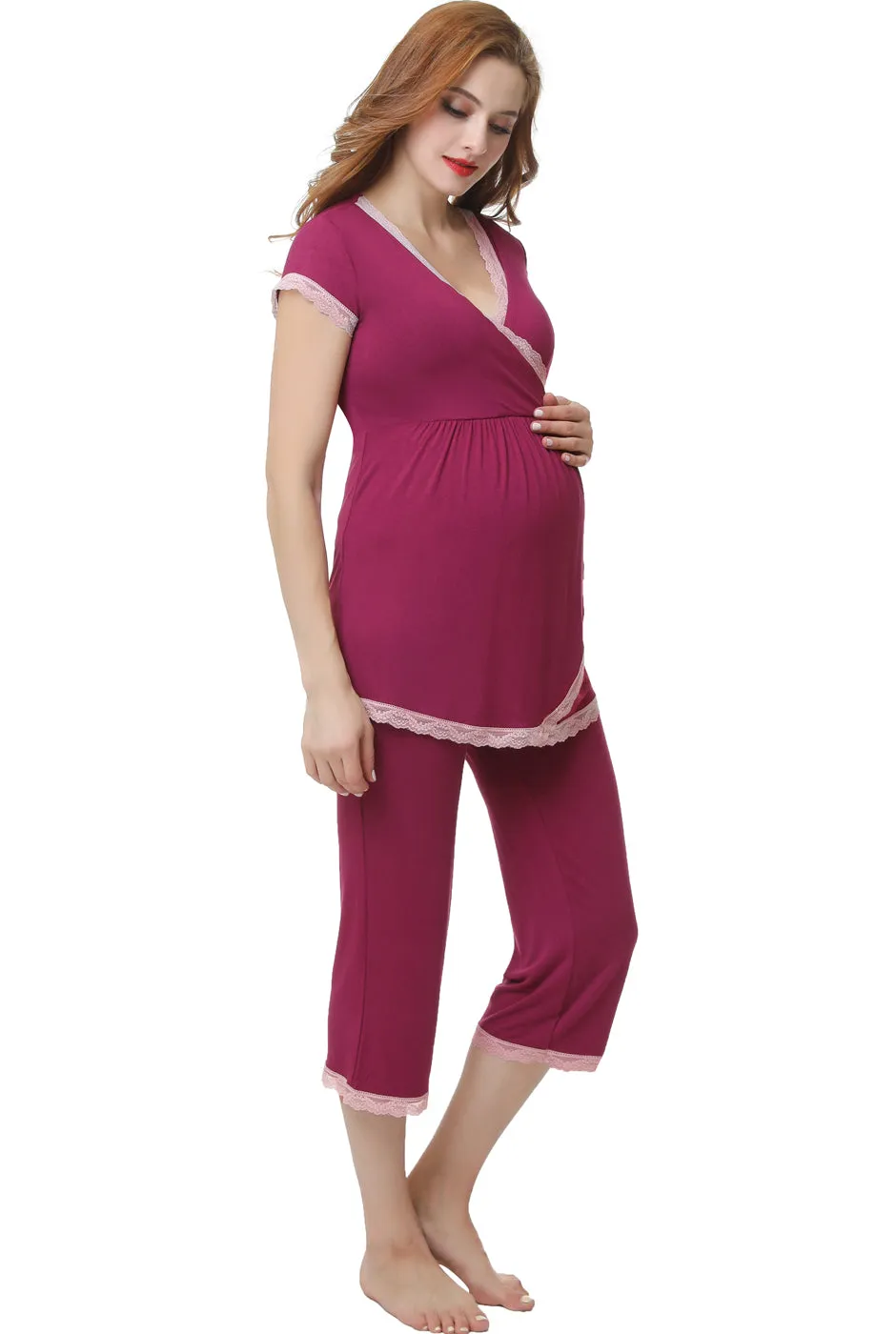 Kimi + Kai Maternity Cindy Nursing PJ Set