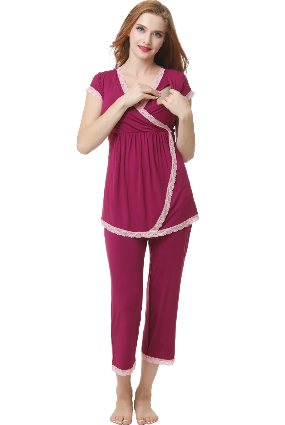 Kimi + Kai Maternity Cindy Nursing PJ Set