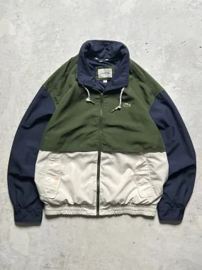 Lacoste Nylon Zip Up Jacket (L)