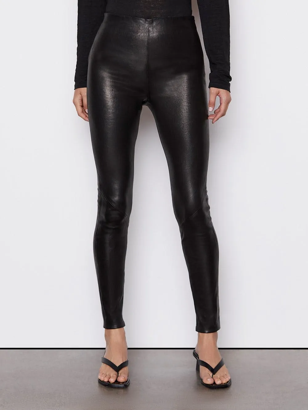 Leather Leggings - Noir