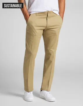 Lee Extreme Motion Slim Stretch Chino Trousers Taupe