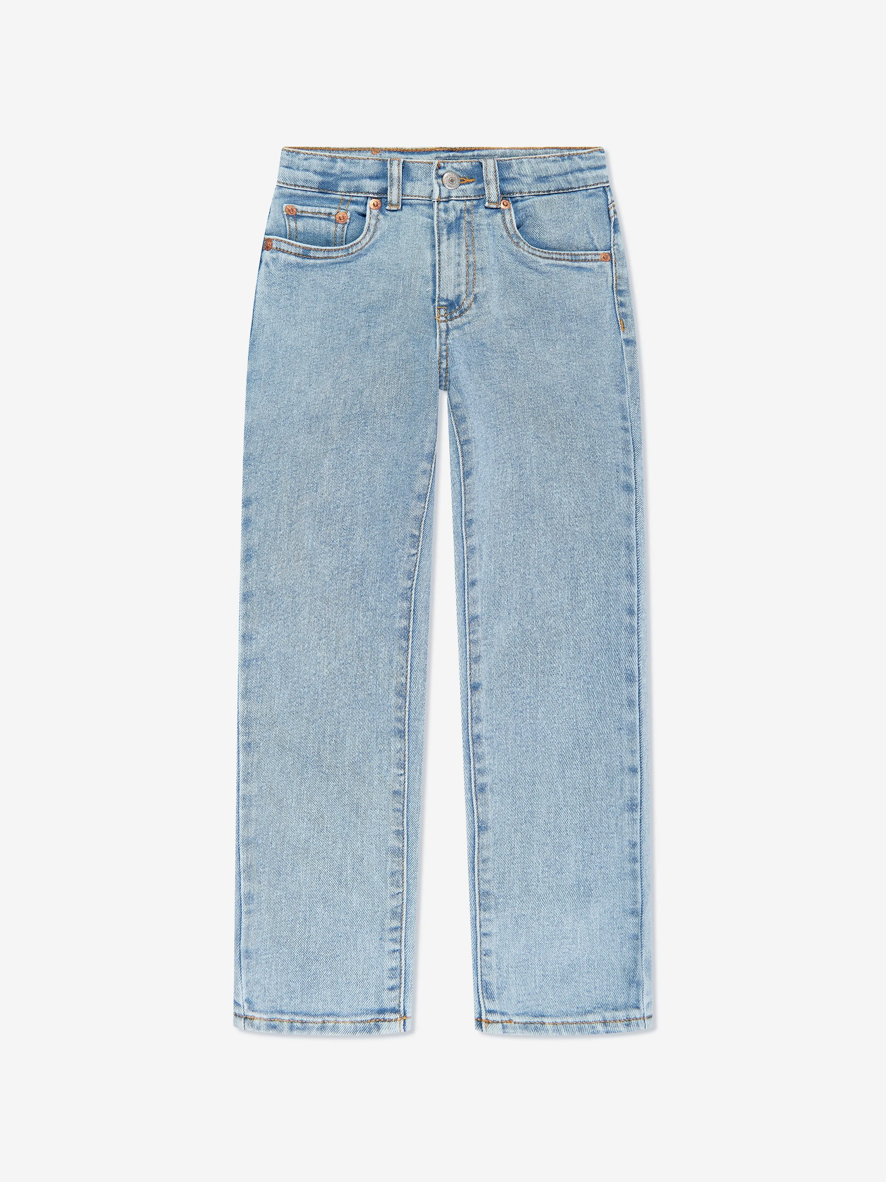 Levi's Wear Girls Mini Mom Jeans in Blue