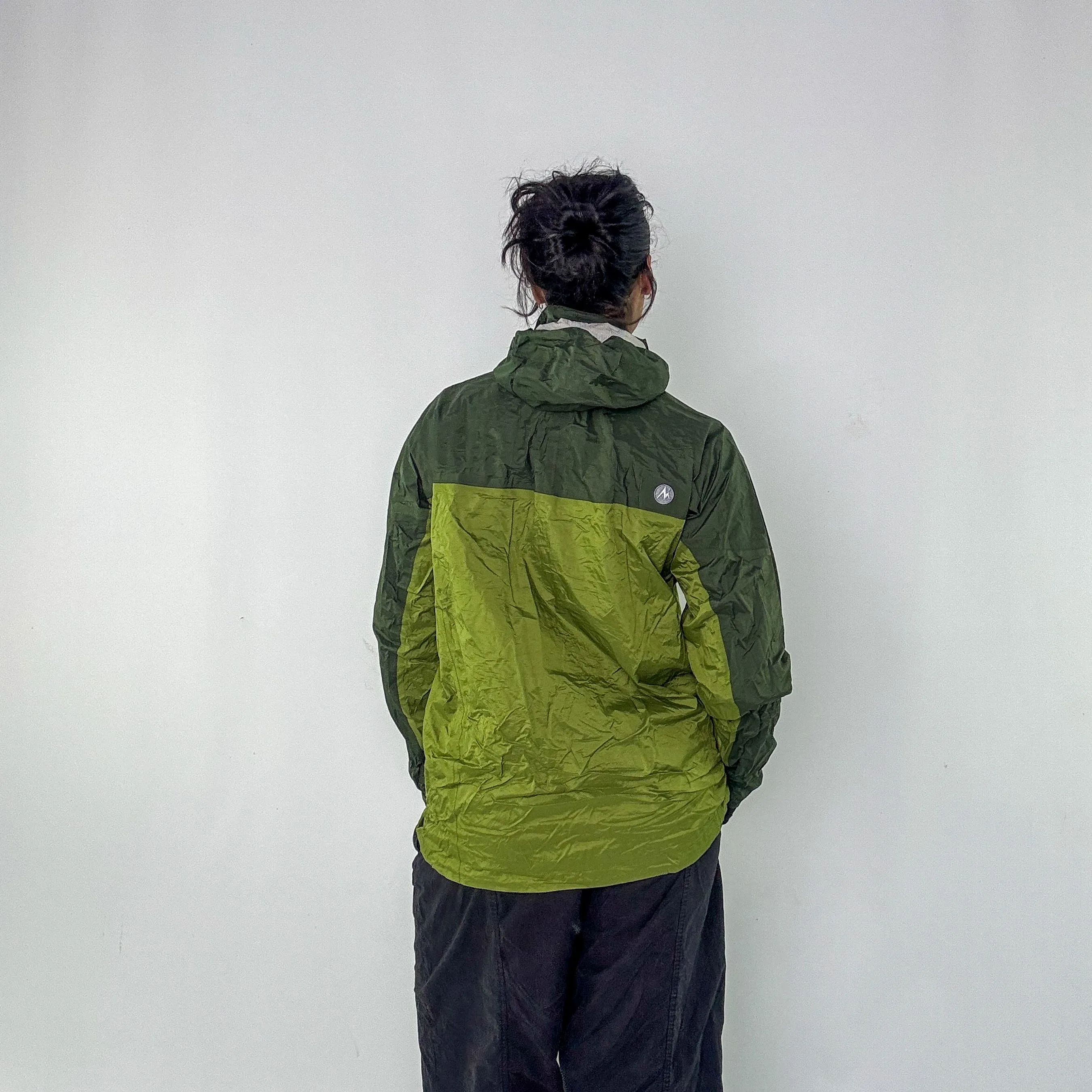 Light Green y2ks Marmot Rain Jacket (L)