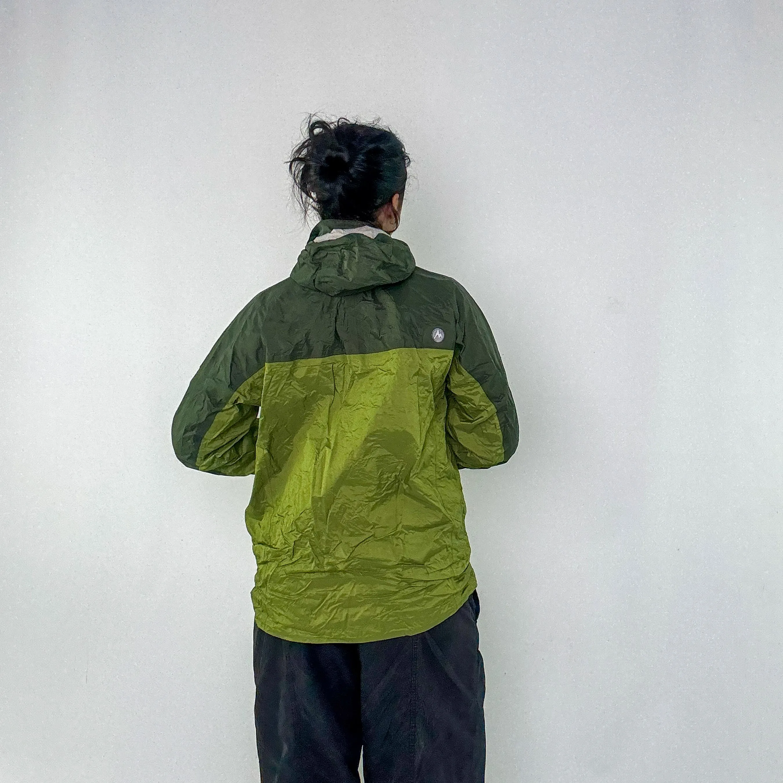 Light Green y2ks Marmot Rain Jacket (L)