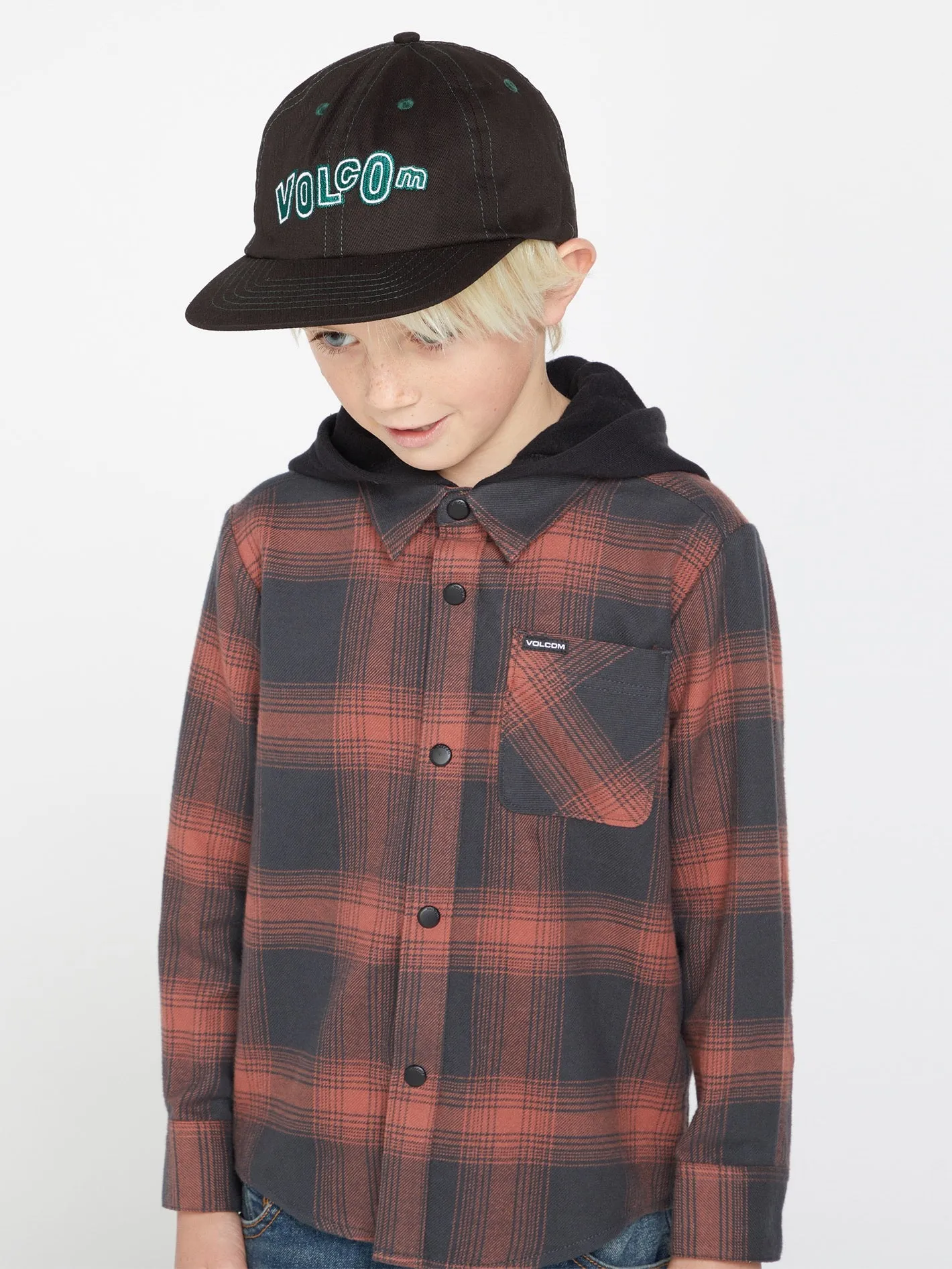 Little Boys Ranso Adjustable Hat - Black