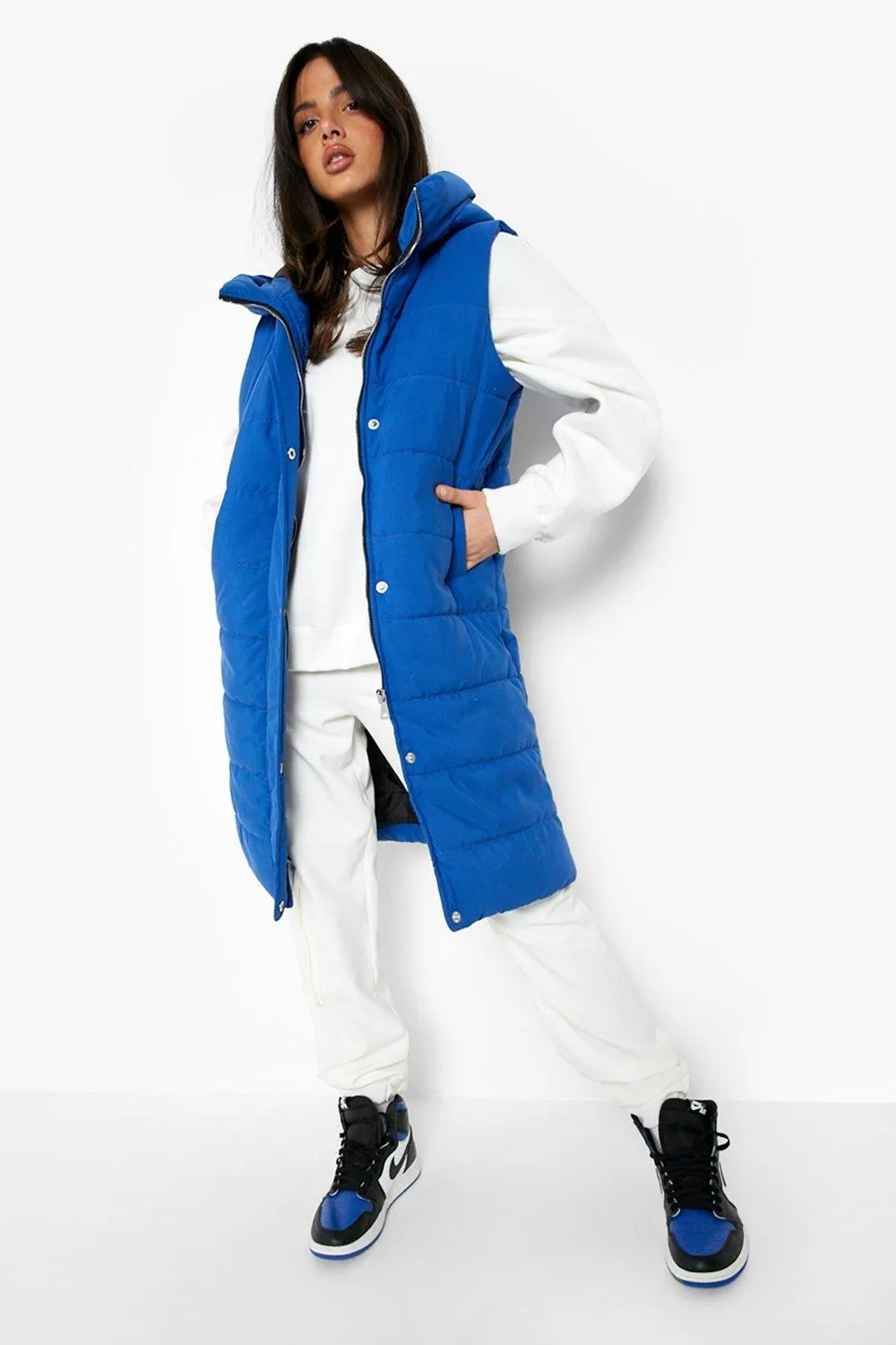 Longline Hooded Vest