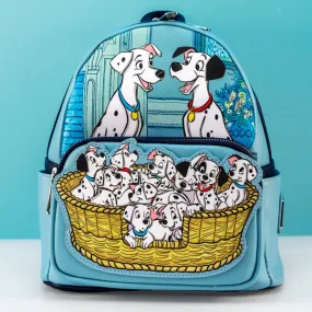 Loungefly x Disney 101 Dalmatians Puppy Basket Mini Backpack