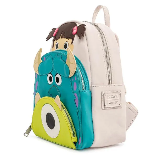 Loungefly x Disney Pixar Monsters Inc Trio Mini Backpack