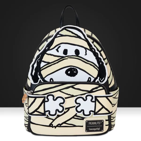 Loungefly x Peanuts Snoopy Mummy Cosplay Mini Backpack