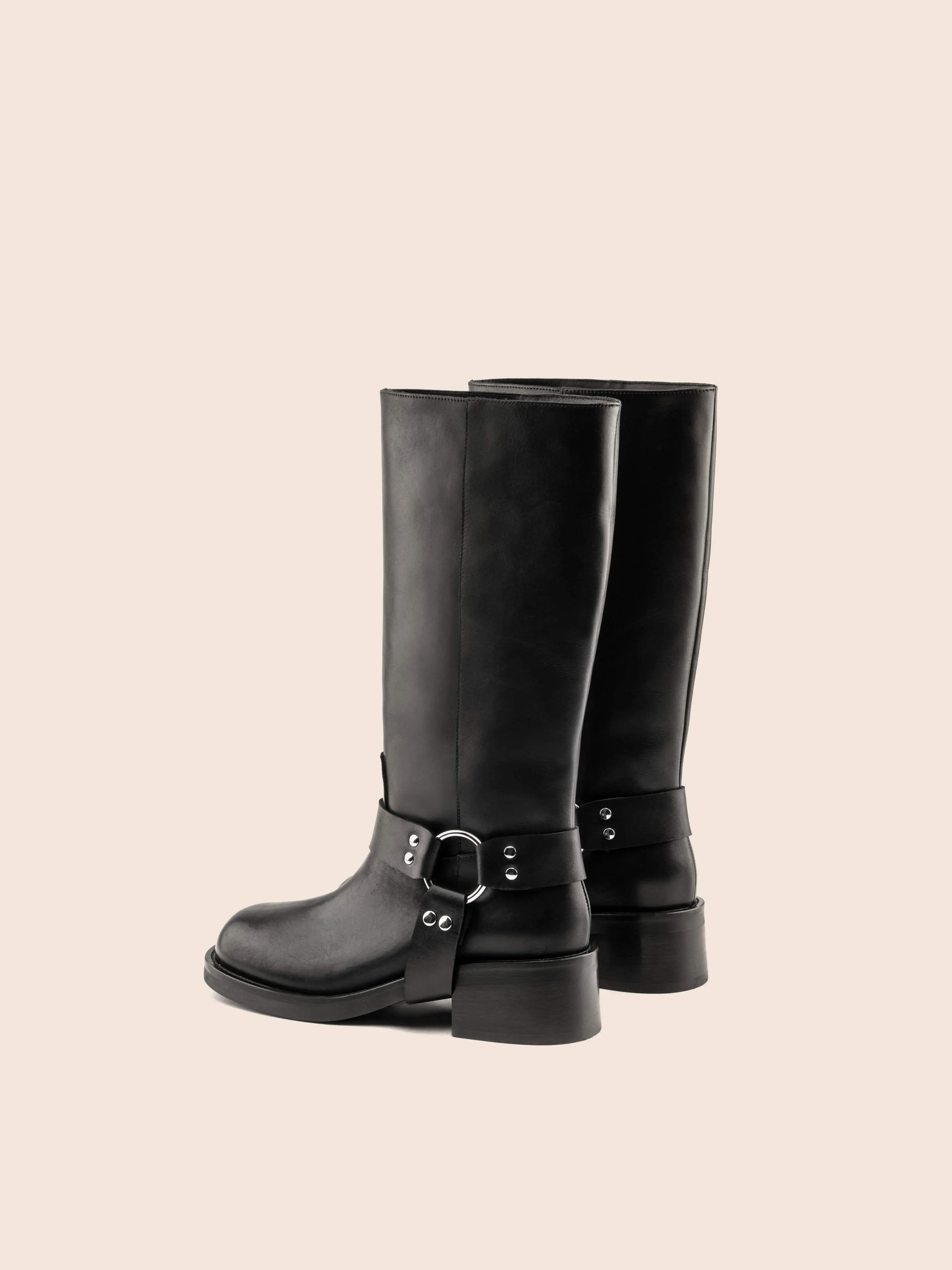 Lucca Black Boot