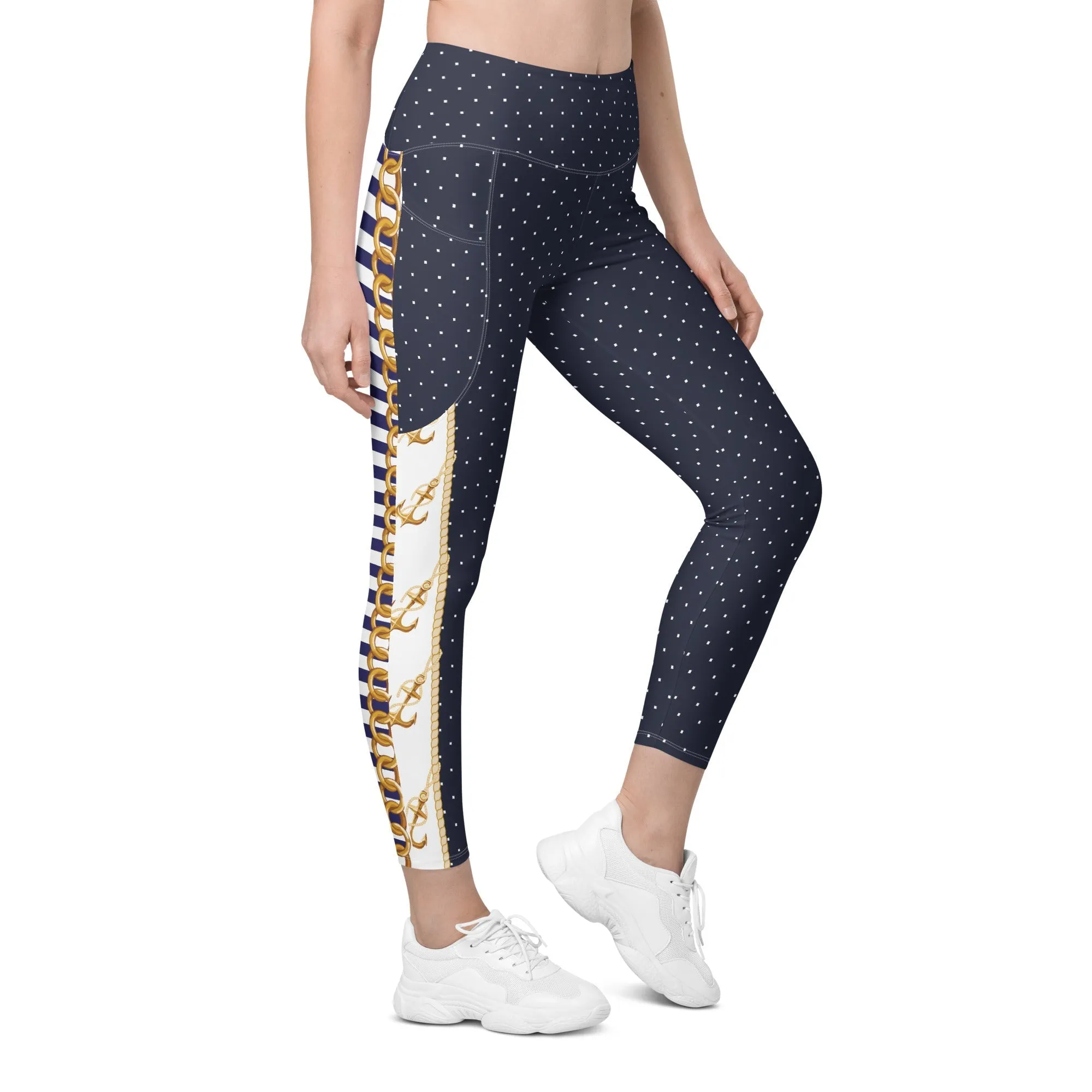 Luxury Resort Leggings With Pockets