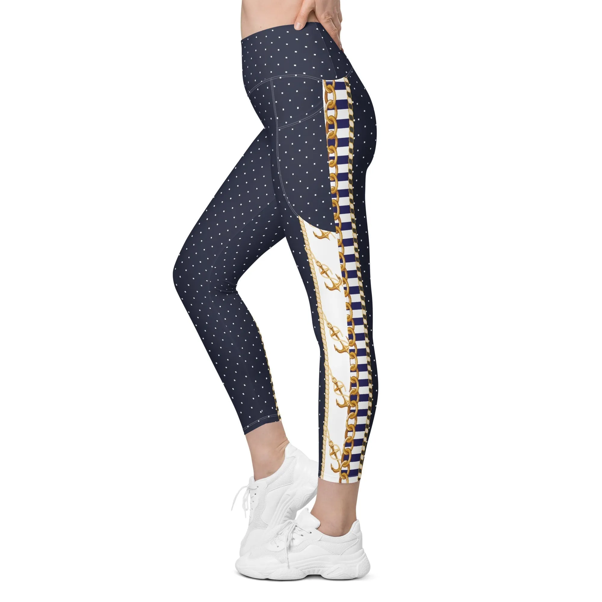 Luxury Resort Leggings With Pockets