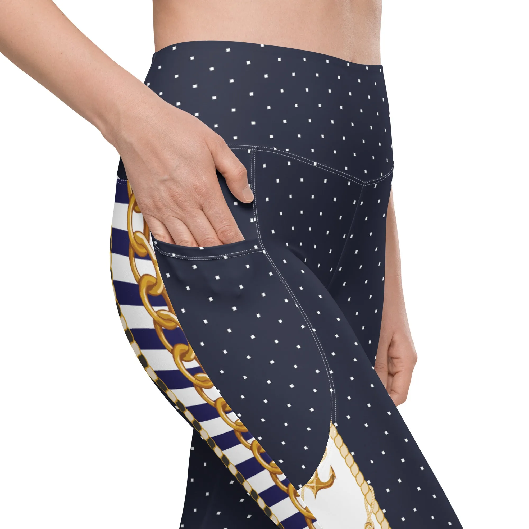 Luxury Resort Leggings With Pockets