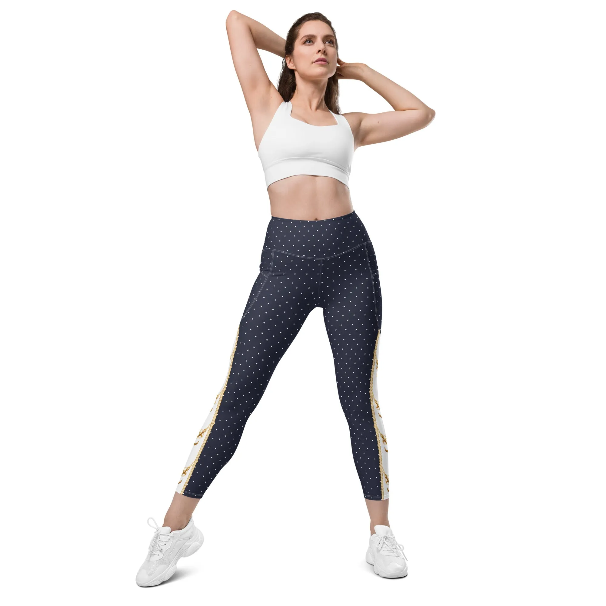 Luxury Resort Leggings With Pockets