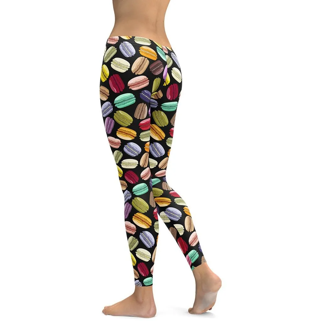 Macaroons Pattern Leggings