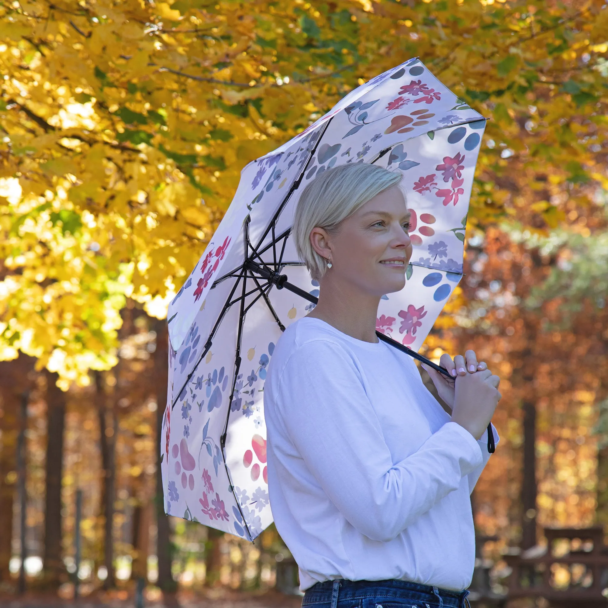 Magic Print Paw Print Umbrella