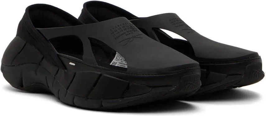 Maison Margiela Black Reebok Edition Croafer Sneakers