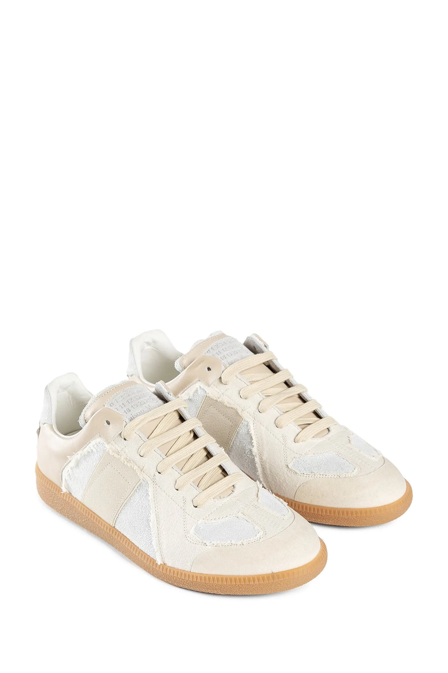 maison margiela replica inside-out sneakers