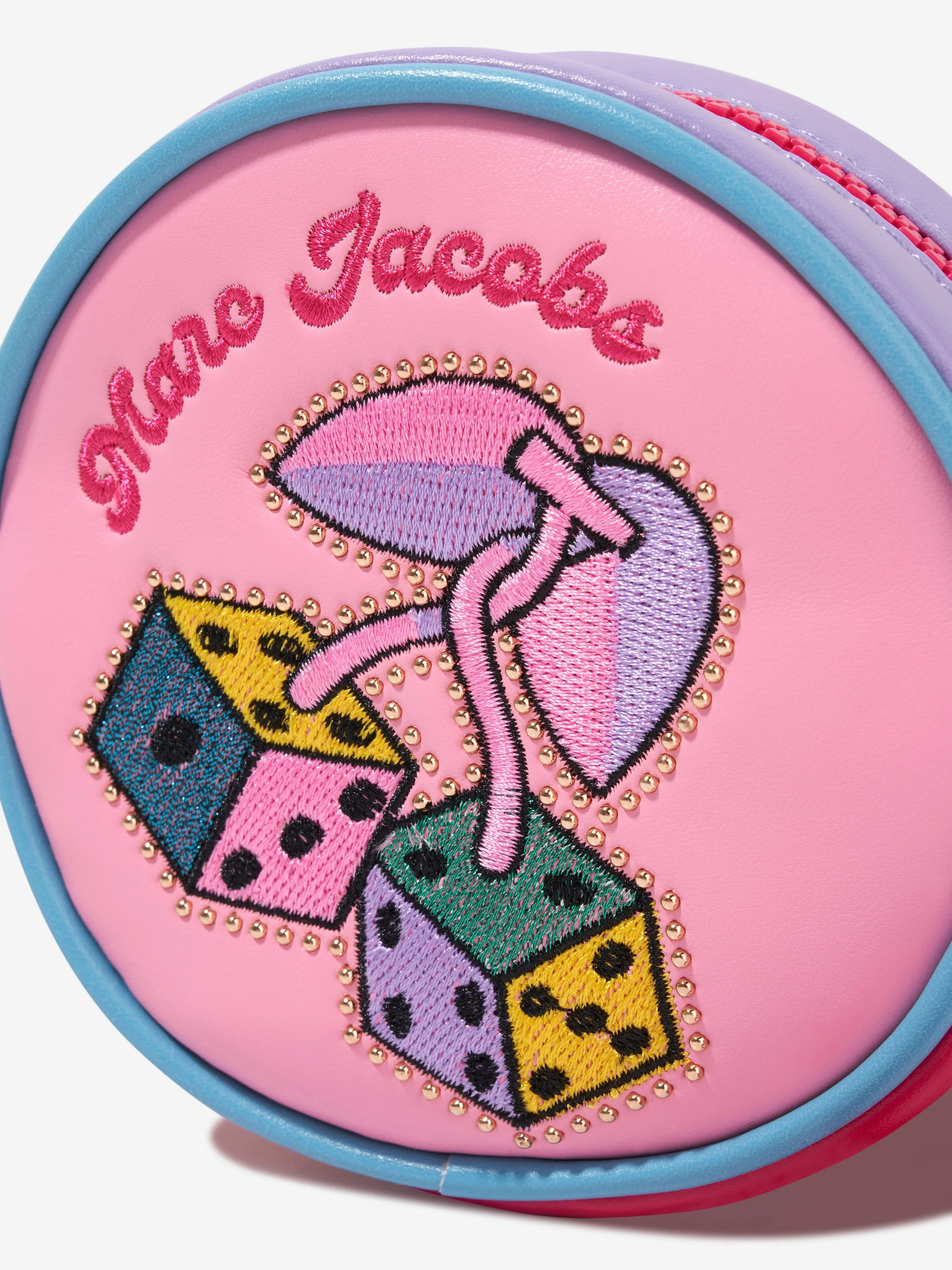 MARC JACOBS Girls Round Shoulder Bag in Multicolour