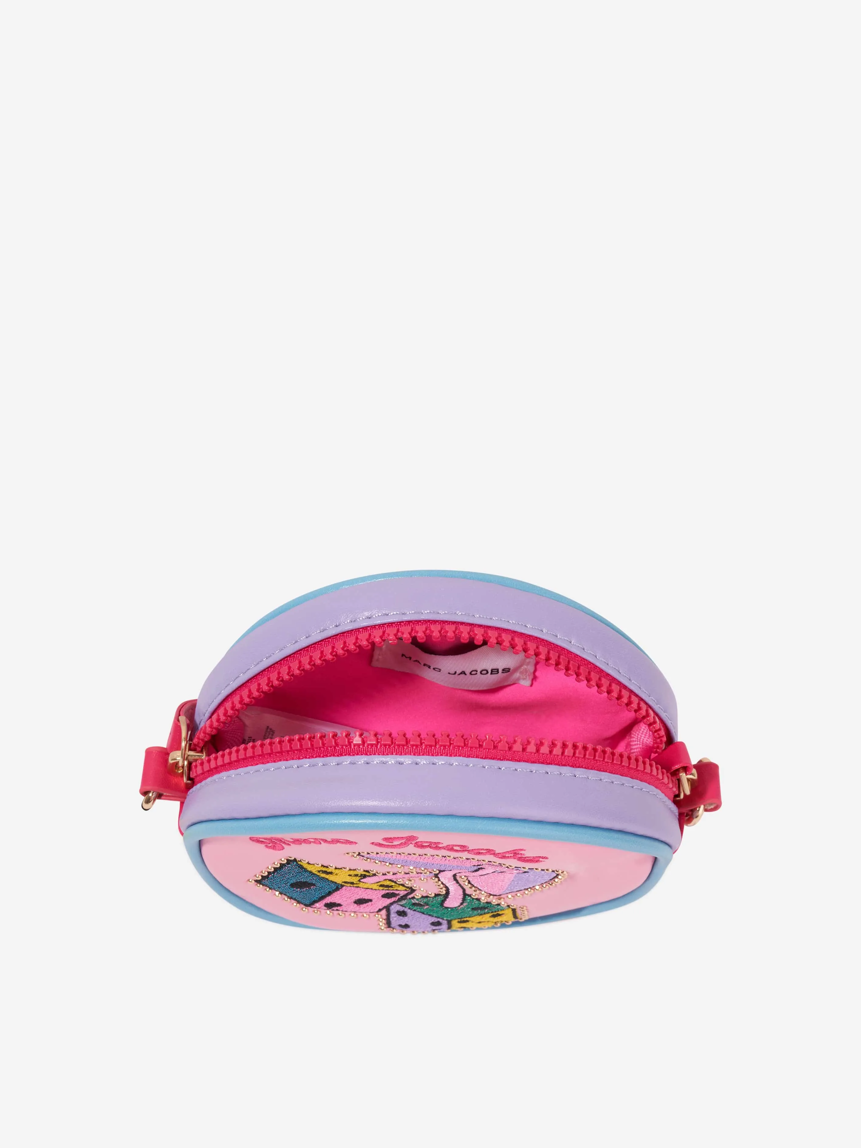 MARC JACOBS Girls Round Shoulder Bag in Multicolour