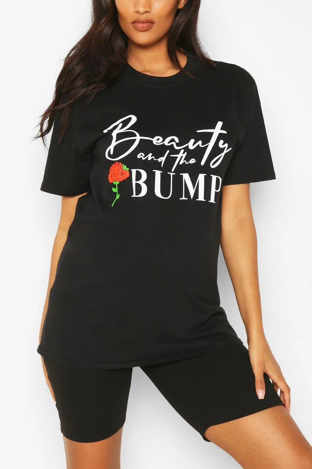 Maternity Beauty And The Bump T-shirt