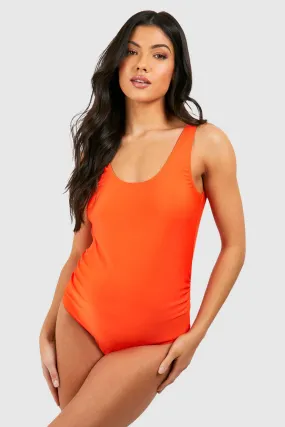 Maternity Scoop Neck Swimsuit