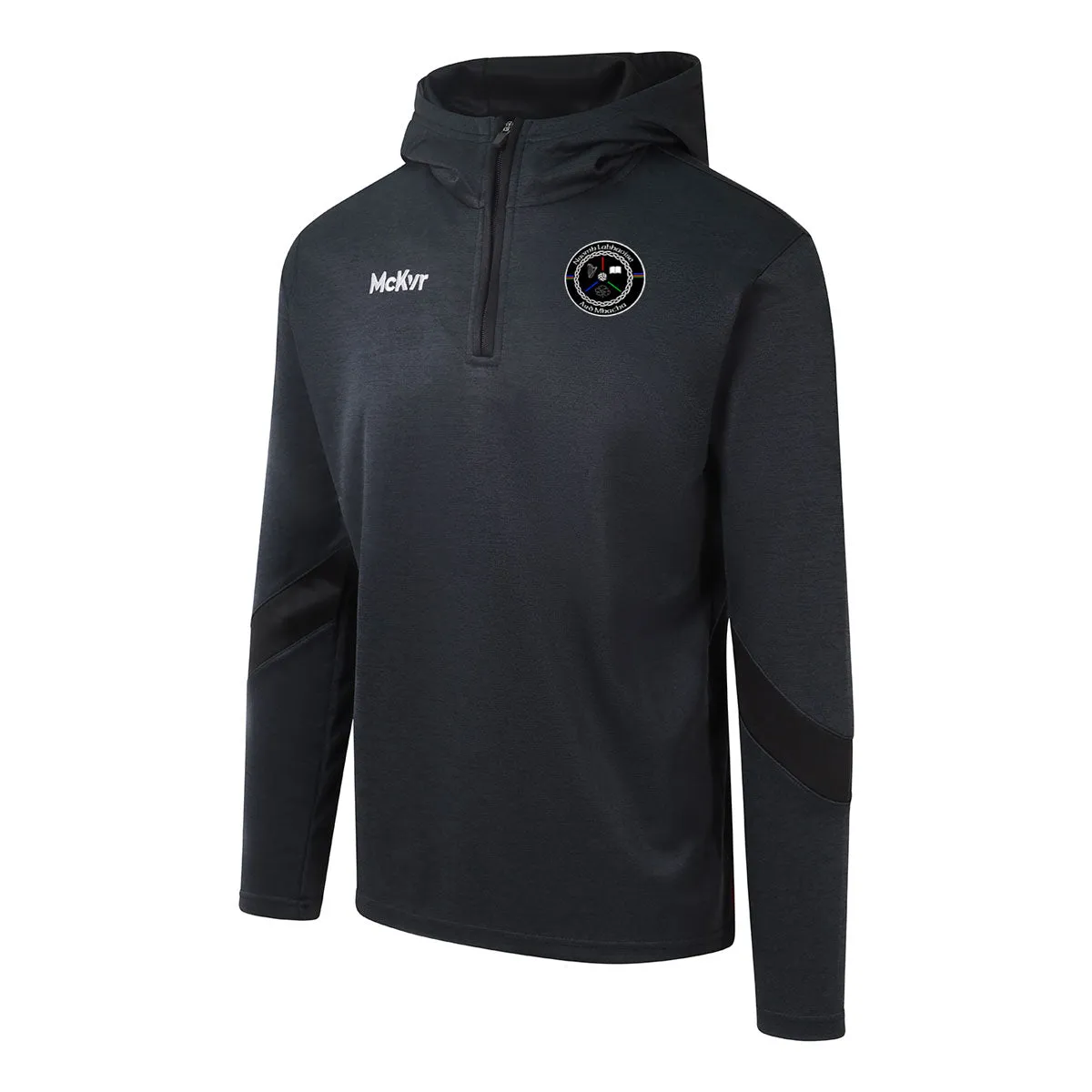 Mc Keever Naomh Labhaoise CLG Core 22 1/4 Zip Hoodie - Adult - Black