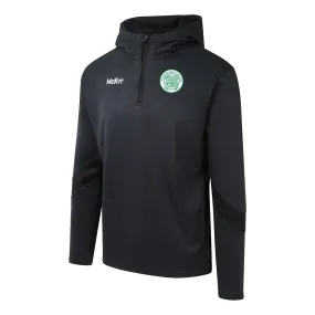 Mc Keever Termonfeckin Celtic FC Core 22 1/4 Zip Hoodie - Adult - Black